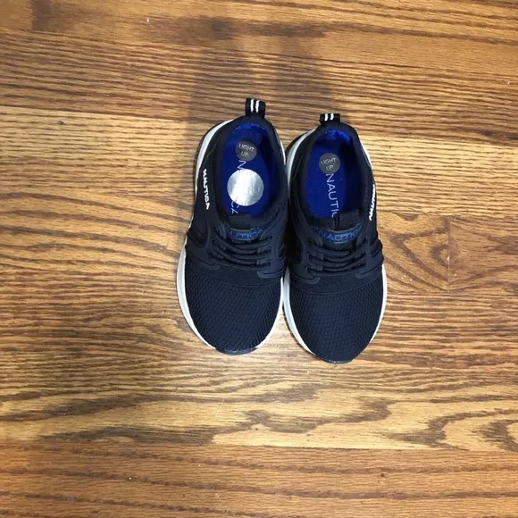 Nautica Boys Parks Buoy 2 Navy Mesh Casual and Fashion Sneakers Shoes