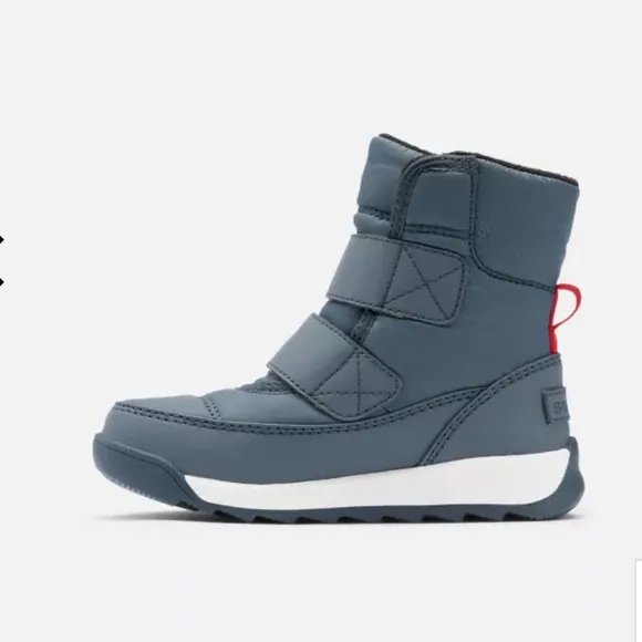 SOREL CHILDREN'S WHITNEY™ |I STRAPBOOT Uniform Blue, Cherrybomb size 5 new