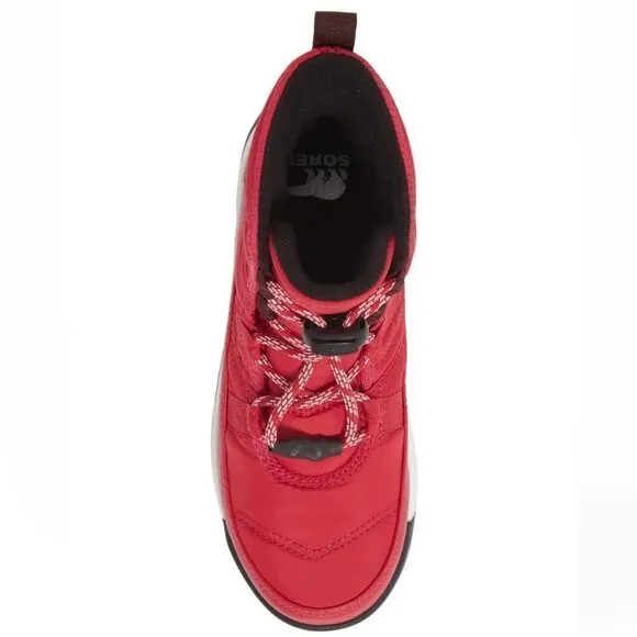 SOREL Whitney II Short Waterproof Insulated Boot, Toddler Size 12, Red, NWT